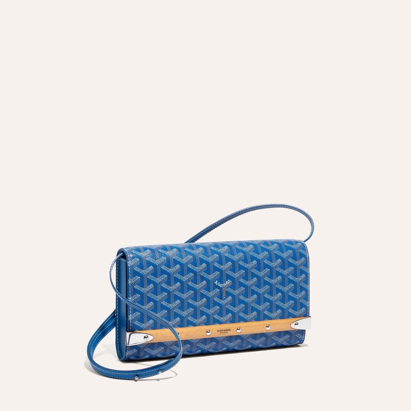 Goyard Monte-Carlo PM Clutch Sky Blue - Image 1